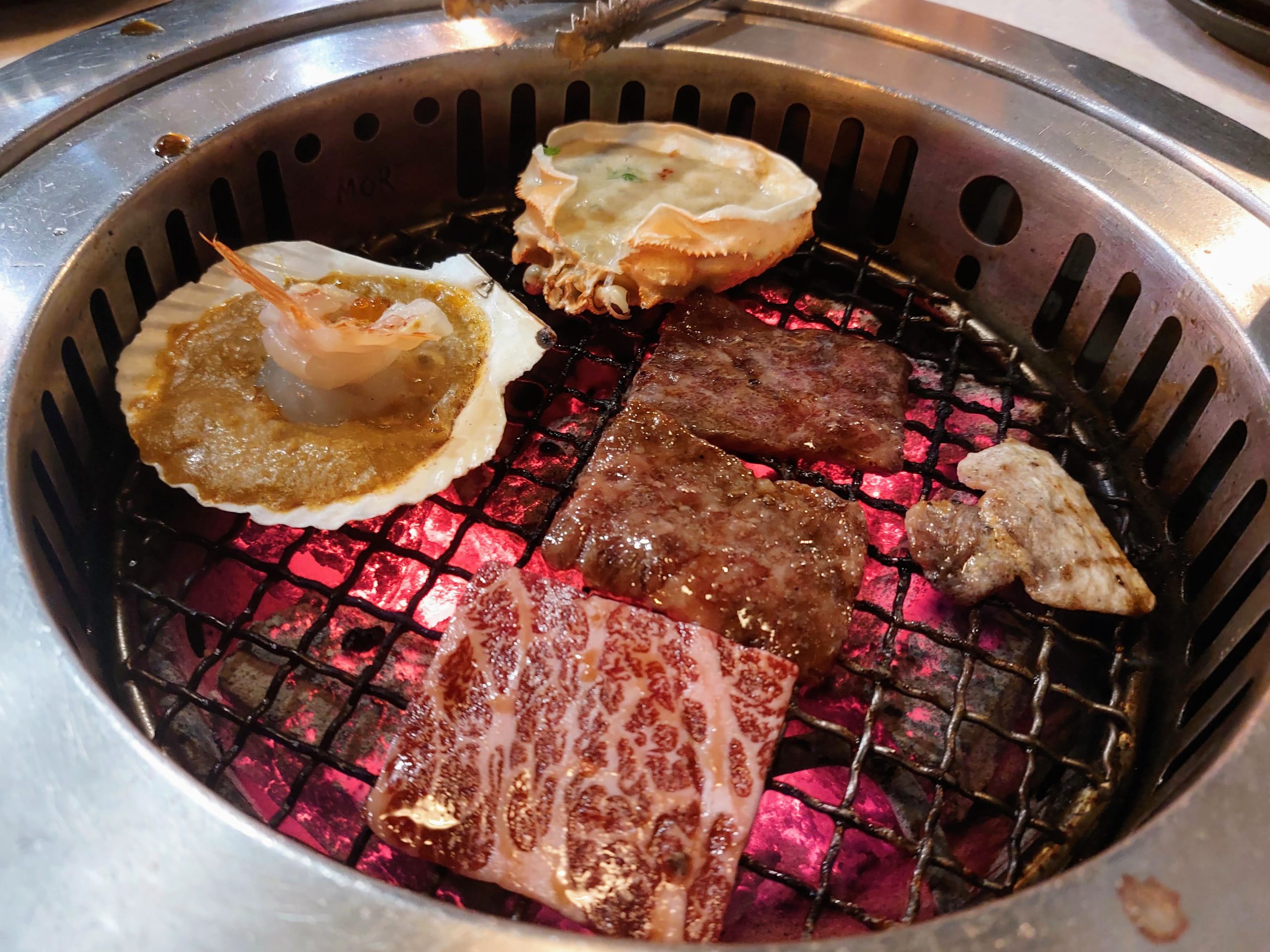 Tora Yakiniku - the grill